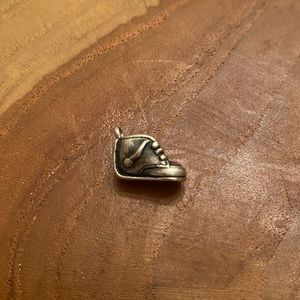 RETIRED James Avery Baby Shoe Charm, Sterling Silver